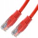 Nanocable 10.20.0400-R 0.5m Cat6e U/UTP (UTP) Rojo cable de red 10.20.0400-R